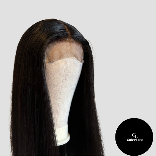 'MONICA' Natural Black Closure Wig