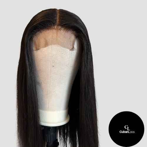 'MONICA' Natural Black Closure Wig