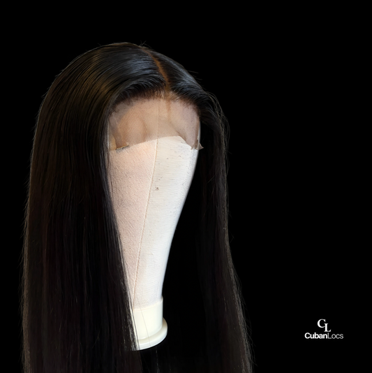 'MONICA' Natural Black Closure Wig